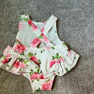 Mud pie. Baby girl swim suit. Size 3-6 m